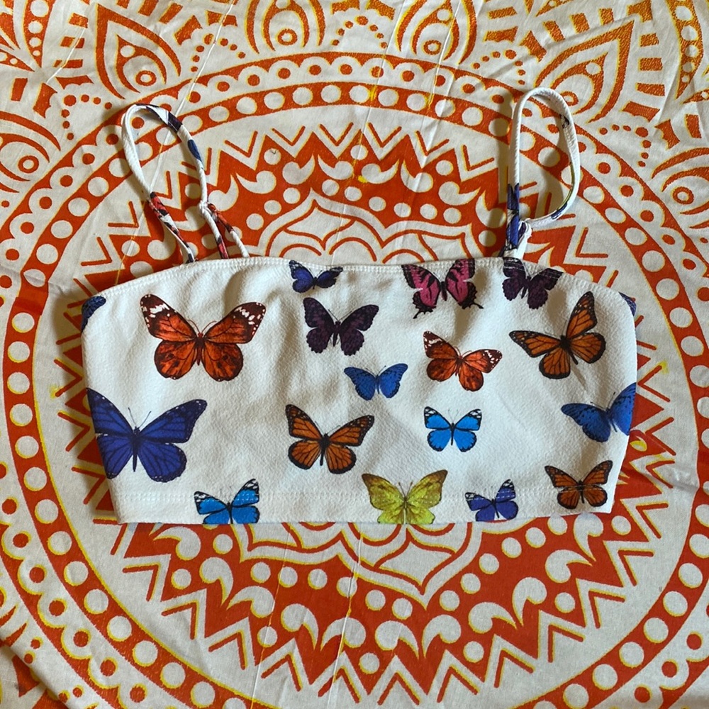Butterfly Crop Top